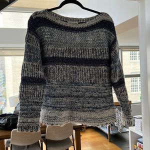 Isabel Marant knit, boho, blue and white